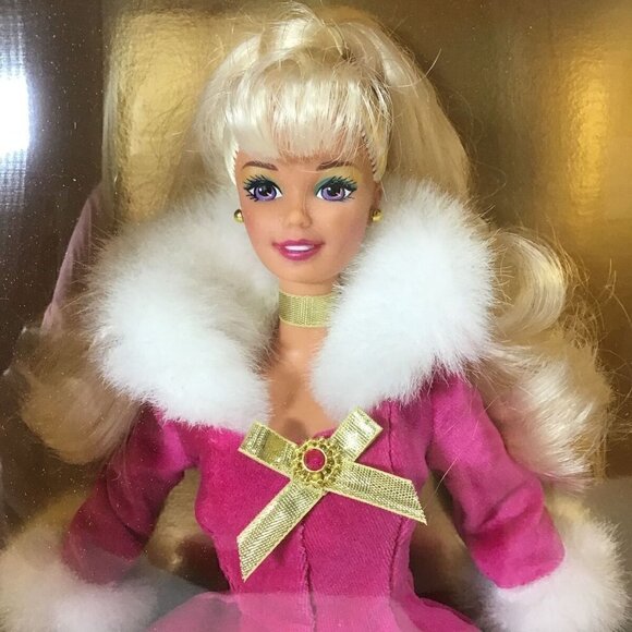 1996 Winter Rhapsody Special Edition Barbie 2nd in a Series new in box - Picture 3 of 7